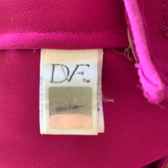 Diane von Furstenberg dark magenta blazer - Picture 4 of 9